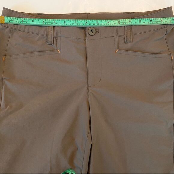 Orvis Ripstop Outdoor Hiking Fishing Camping Shorts Quick Dry Sz 8 Brown Stretch - Picture 4 of 8